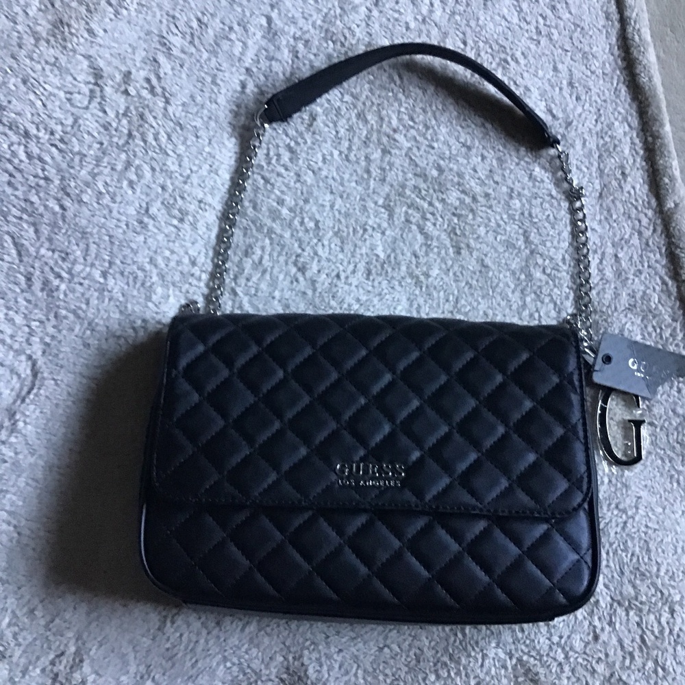 NWT GUESS Los Angeles QUILTED HANDBAG